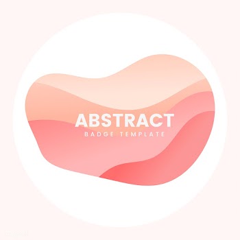 Colorful abstract badge logo design | Free stock vector - 463250