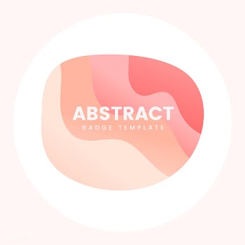 Colorful abstract badge logo design | Free stock vector - 463252