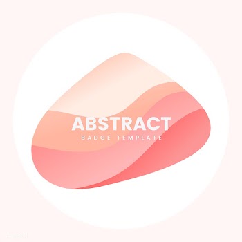 Colorful abstract badge logo design | Free stock vector - 463254