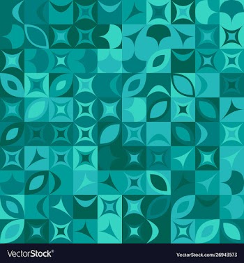 Colorful abstract chaotic curved shape pattern vector image