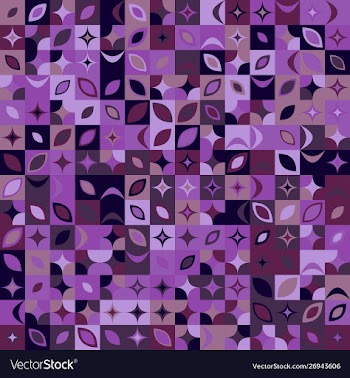Colorful abstract chaotic curved shape pattern vector image