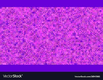 Colorful abstract chaotic curved shape pattern vector image