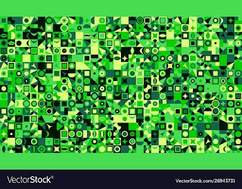 Colorful abstract chaotic geometrical pattern vector image
