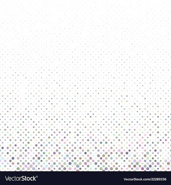 Colorful abstract circle pattern background vector image