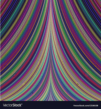 Colorful abstract computer generated background vector image