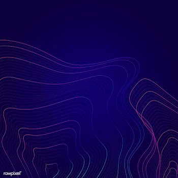 Colorful abstract contour lines illustration | Free stock vector - 554260