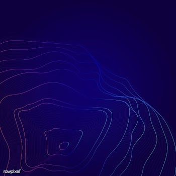 Colorful abstract contour lines illustration | Free stock vector - 554267
