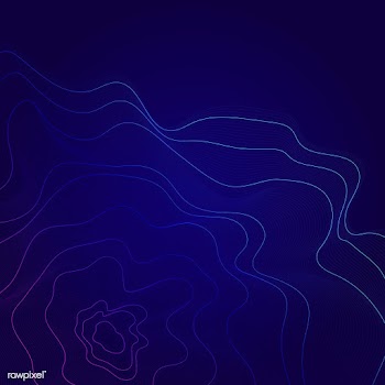 Colorful abstract contour lines illustration | Free stock vector - 554312