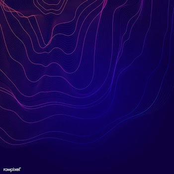 Colorful abstract contour lines illustration | Free stock vector - 554314