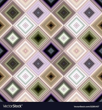 Colorful abstract diagonal square pattern - tiled vector image