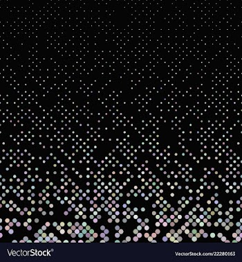 Colorful abstract dot pattern - winter background vector image
