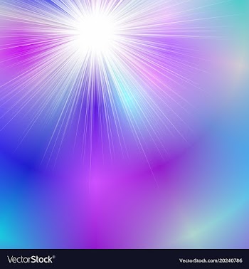 Colorful abstract dynamic gradient blur ray burst vector image