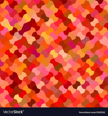 Colorful abstract floor pattern background vector image