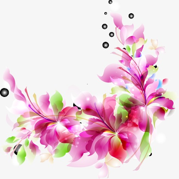 Colorful Abstract Flower, Abstract, Bright, Flower PNG and Vector ...