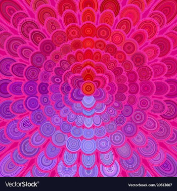Colorful abstract flower mandala design vector image