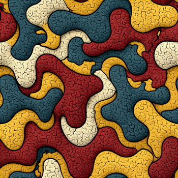 Colorful Abstract Fractal Pattern