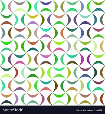 Colorful abstract geometric pattern background vector image