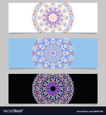 Colorful abstract geometrical floral mandala vector image
