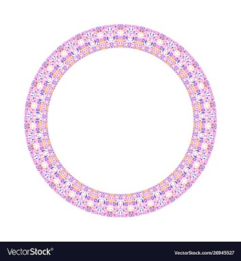 Colorful abstract geometrical isolated tiled vector image