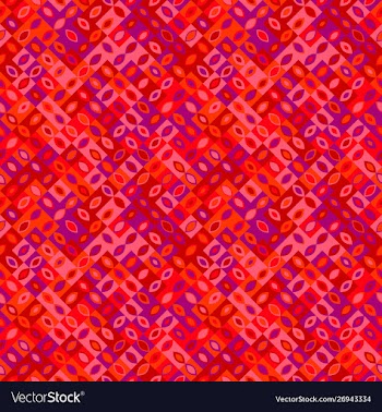 Colorful abstract geometrical mosaic pattern vector image