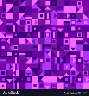 Colorful abstract geometrical mosaic pattern vector image