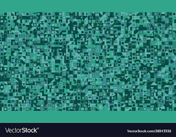 Colorful abstract geometrical mosaic pattern vector image