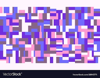 Colorful abstract geometrical mosaic pattern vector image