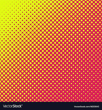 Colorful abstract halftone background design vector image