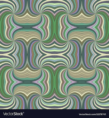 Colorful abstract hypnotic seamless striped swirl vector image