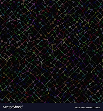 Colorful abstract irregular polygon grid pattern vector image
