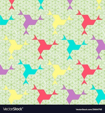 colorful abstract mandala pattern design