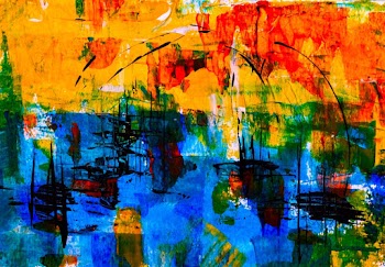 Colorful Abstract Painting