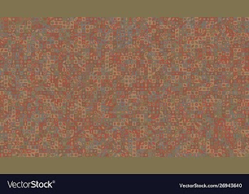 Colorful abstract random curved shape pattern vector image