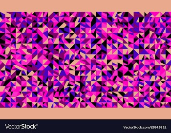 Colorful abstract random mosaic pattern webpage vector image