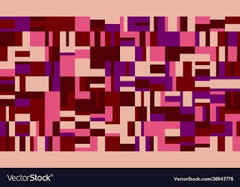 Colorful abstract rectangle mosaic pattern vector image
