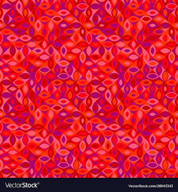 Colorful abstract seamless diagonal curved shape vector image