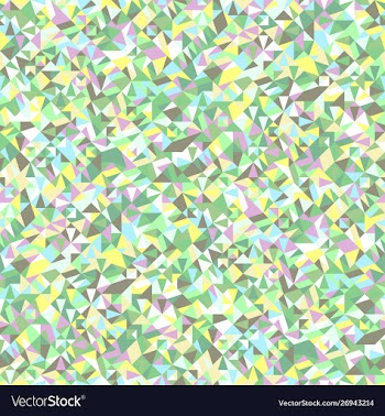 Colorful abstract seamless random triangle vector image