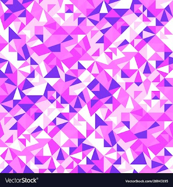 Colorful abstract seamless triangle tile pattern vector image