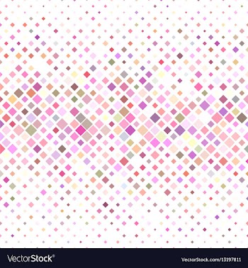 Colorful abstract square pattern background vector image