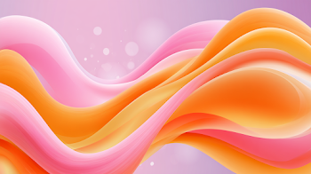 Colorful Abstract Wave Banner Background