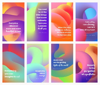 Colorful aesthetic iPhone wallpaper template, | Free PSD Template - rawpixel