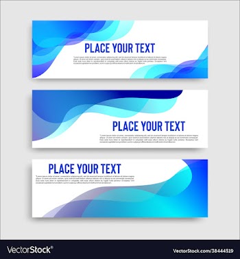 colorful and abstract banner design templates free