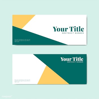Colorful and abstract banner design templates | Free stock vector - 494162