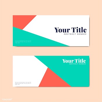 Colorful and abstract banner design templates | Free stock vector - 495408