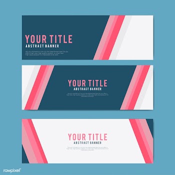 Colorful and abstract banner design templates | Free stock vector - 495409