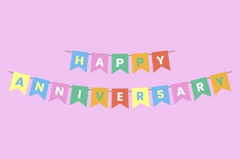Colorful anniversary party decoration element | Free Vector - rawpixel