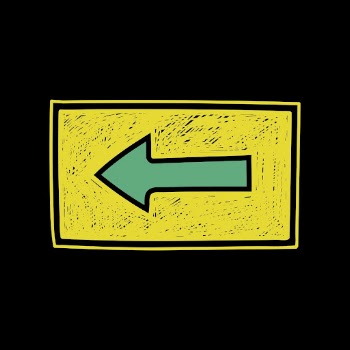 Colorful arrow illustration, minimal hand | Free PSD - rawpixel
