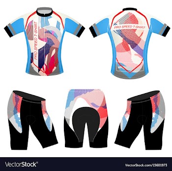 Colorful art sports t-shirt vector image