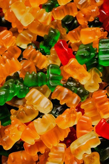 Colorful Assortment of Gummy Bears