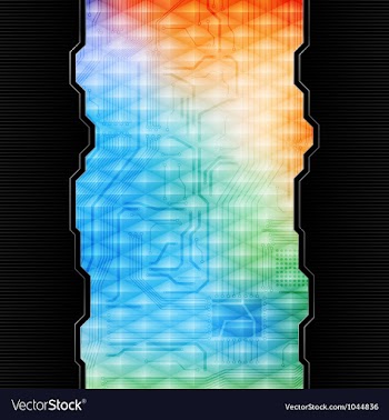 Colorful background vector image